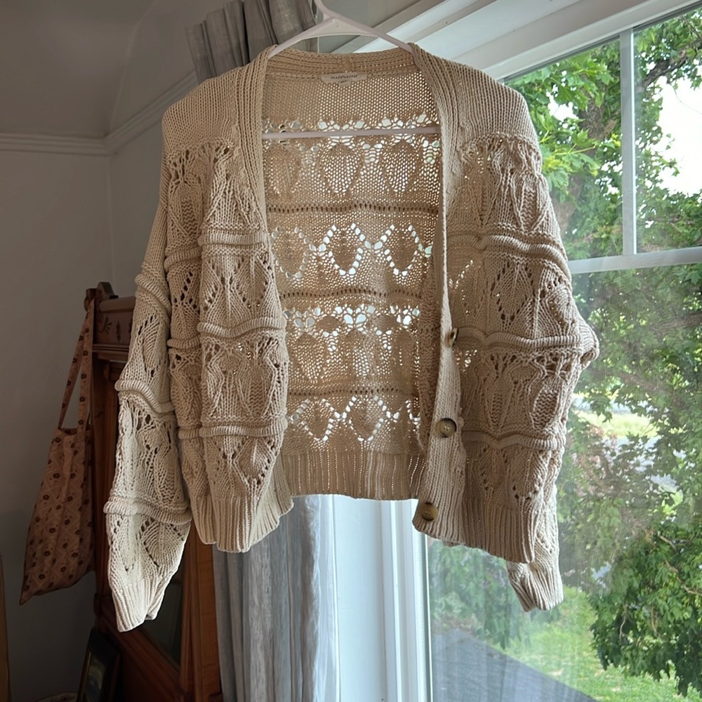 Grade and Gather or Neuflora Daphne cardigan (READ DESCRIPTION!)